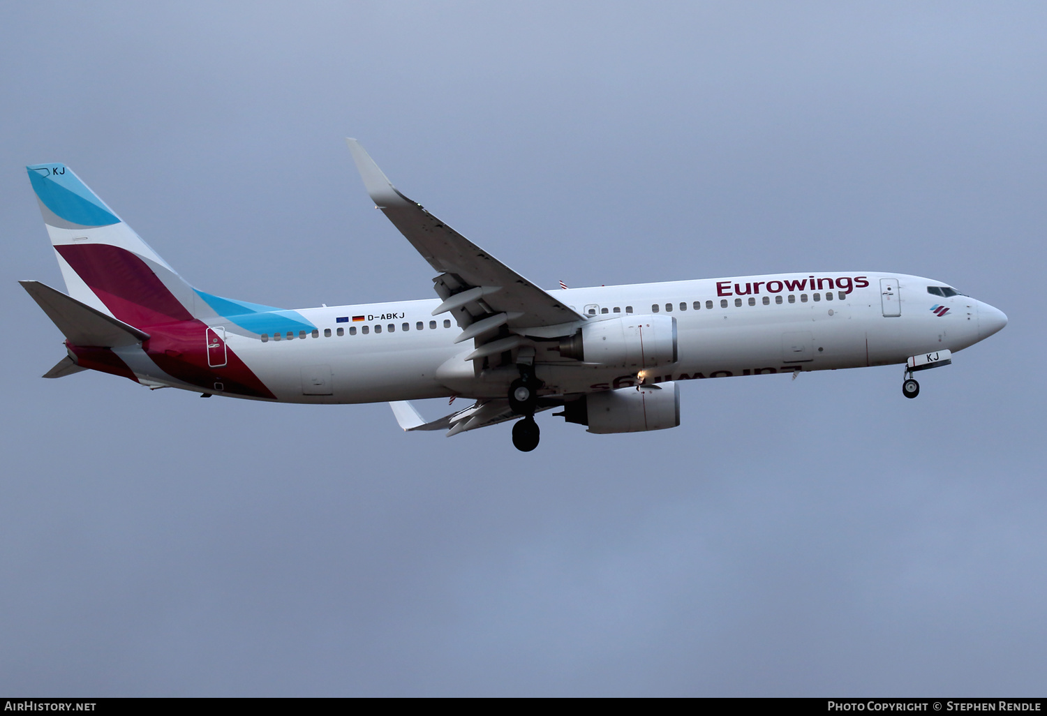 Aircraft Photo of D-ABKJ | Boeing 737-86J | Eurowings | AirHistory.net #267077