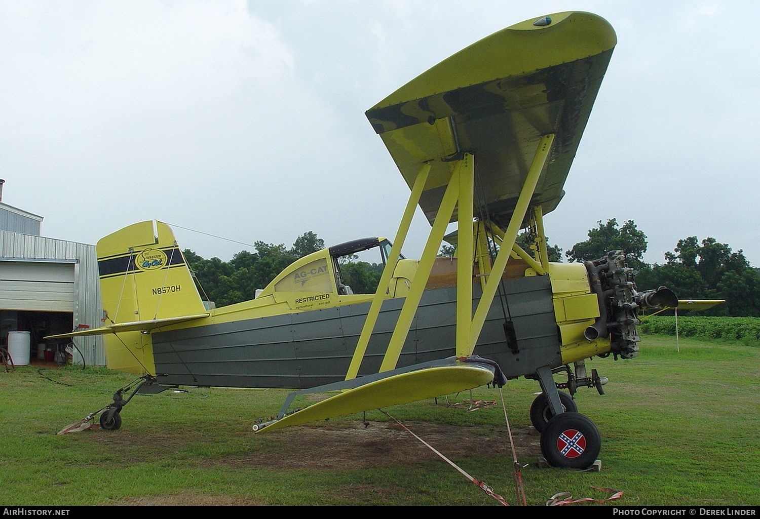 Aircraft Photo of N8570H | Grumman-Schweizer G-164A AgCat | AirHistory.net #267088