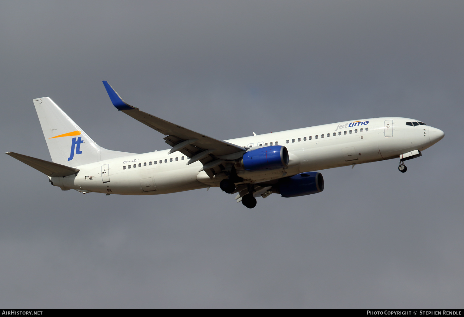 Aircraft Photo of OY-JZL | Boeing 737-804 | Jettime | AirHistory.net #267095