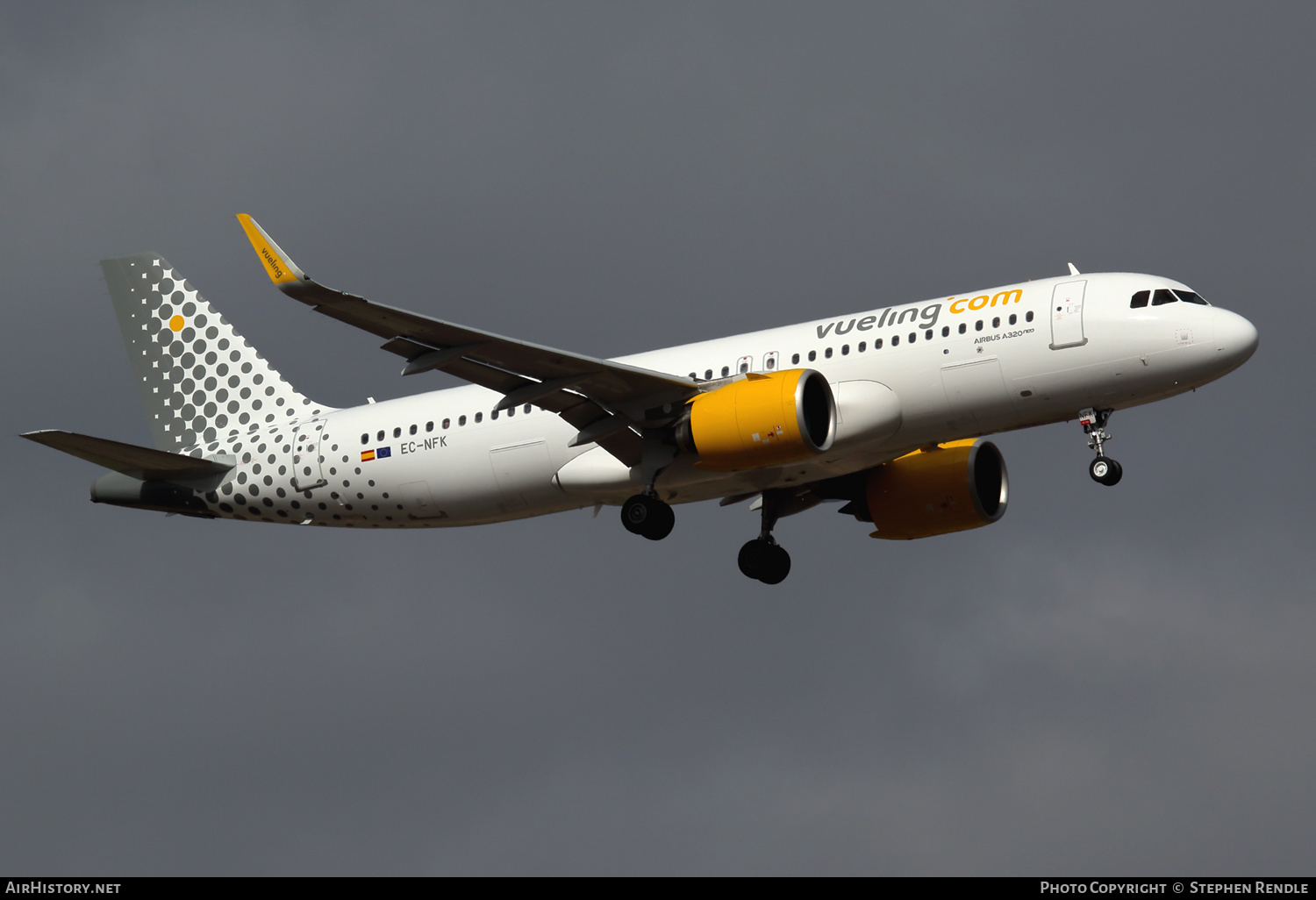 Aircraft Photo of EC-NFK | Airbus A320-271N | Vueling Airlines | AirHistory.net #267096