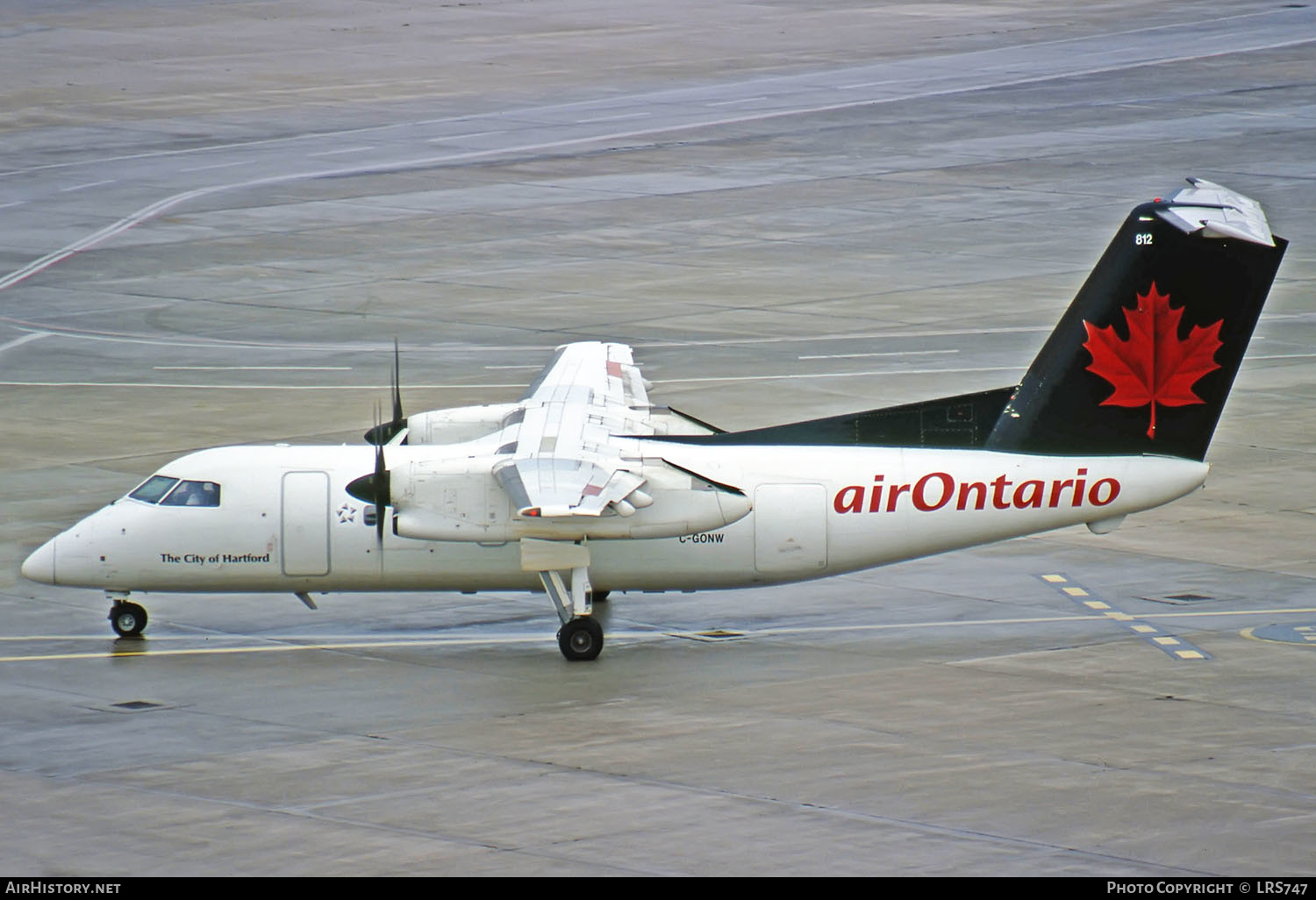 Aircraft Photo of C-GONW | De Havilland Canada DHC-8-102 Dash 8 | Air Ontario | AirHistory.net #267111
