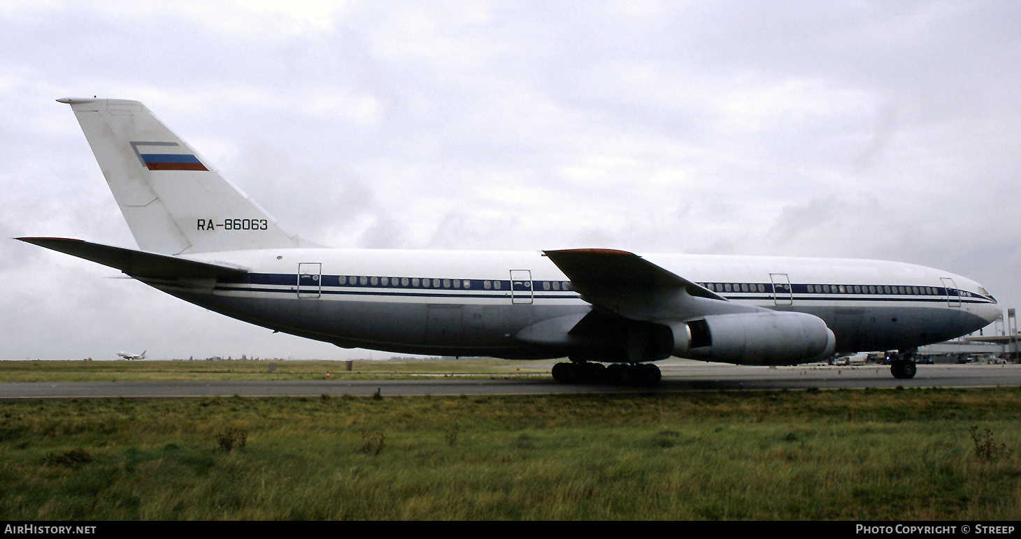 Aircraft Photo of RA86063 | Ilyushin Il-86 | Pulkovo Airlines | AirHistory.net #267113