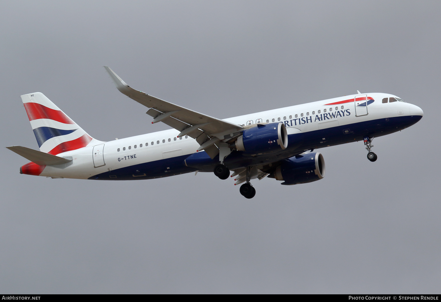 Aircraft Photo of G-TTNE | Airbus A320-251N | British Airways | AirHistory.net #267126