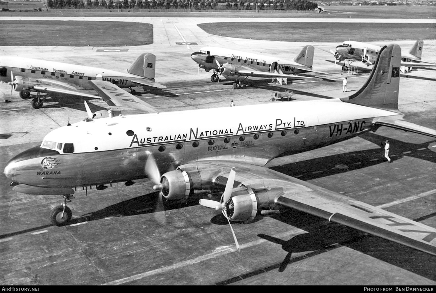 Aircraft Photo of VH-ANC | Douglas DC-4-1009 | Australian National Airways - ANA | AirHistory.net #267144
