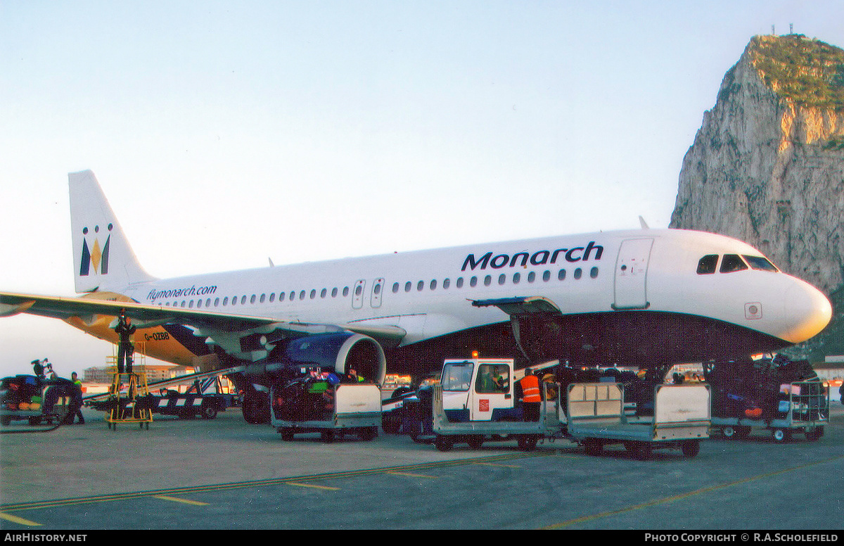 Aircraft Photo of G-OZBB | Airbus A320-212 | Monarch Airlines | AirHistory.net #267150