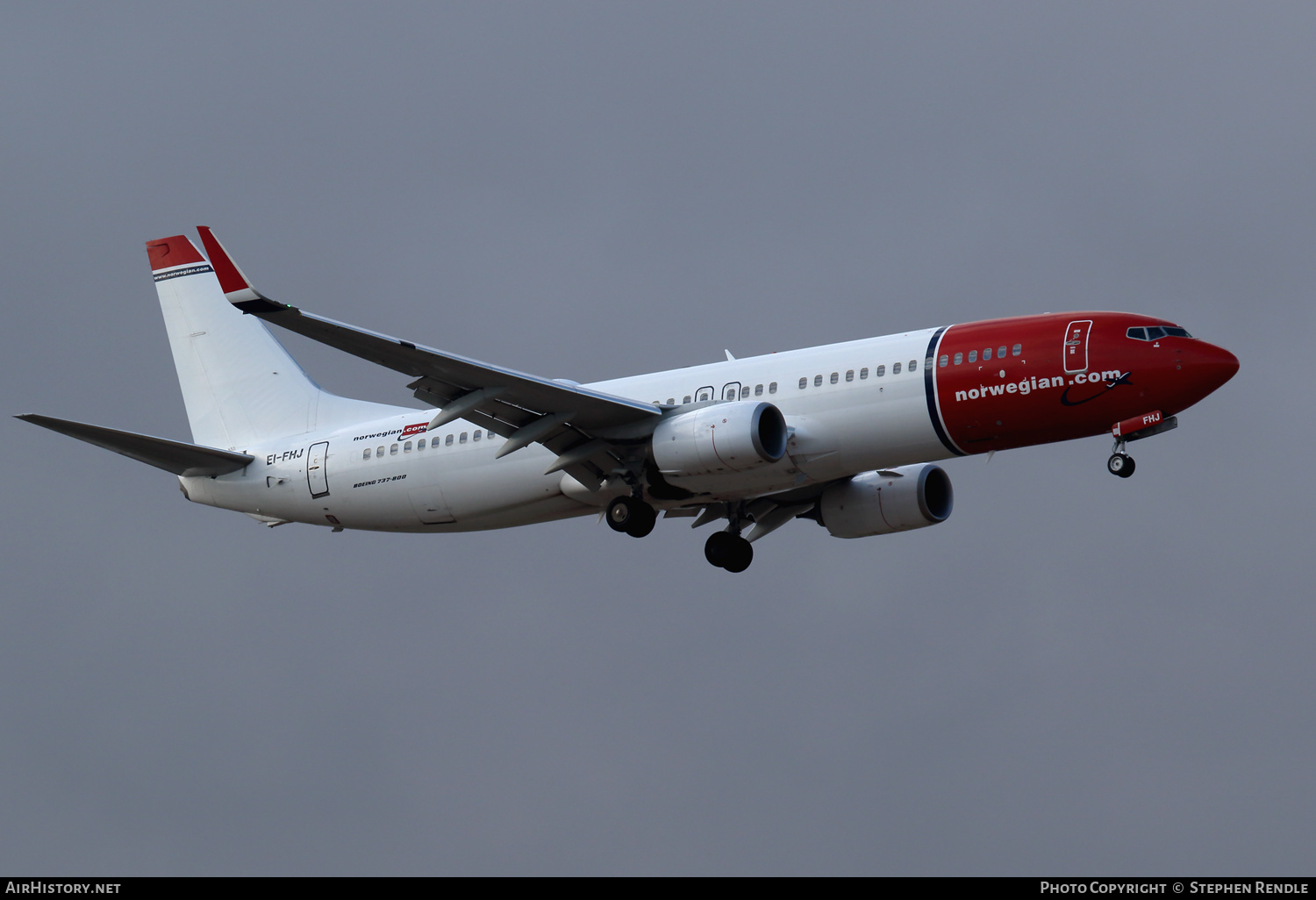 Aircraft Photo of EI-FHJ | Boeing 737-8JP | Norwegian | AirHistory.net #267153