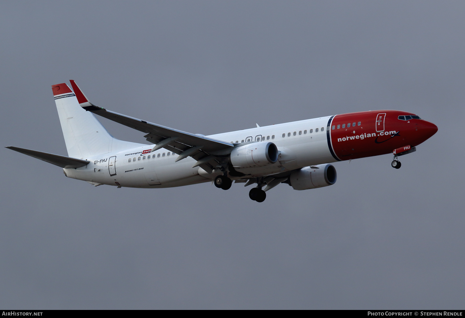 Aircraft Photo of EI-FHJ | Boeing 737-8JP | Norwegian | AirHistory.net #267153