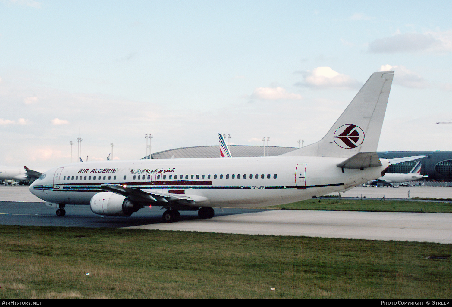 Aircraft Photo of TC-APB | Boeing 737-4Q8 | Air Algérie | AirHistory.net #267161