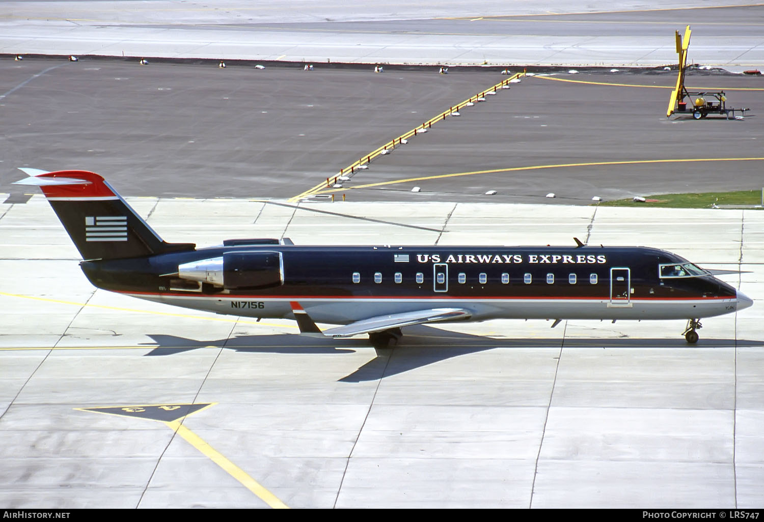 Aircraft Photo of N17156 | Canadair CRJ-200LR (CL-600-2B19) | US Airways Express | AirHistory.net #267181