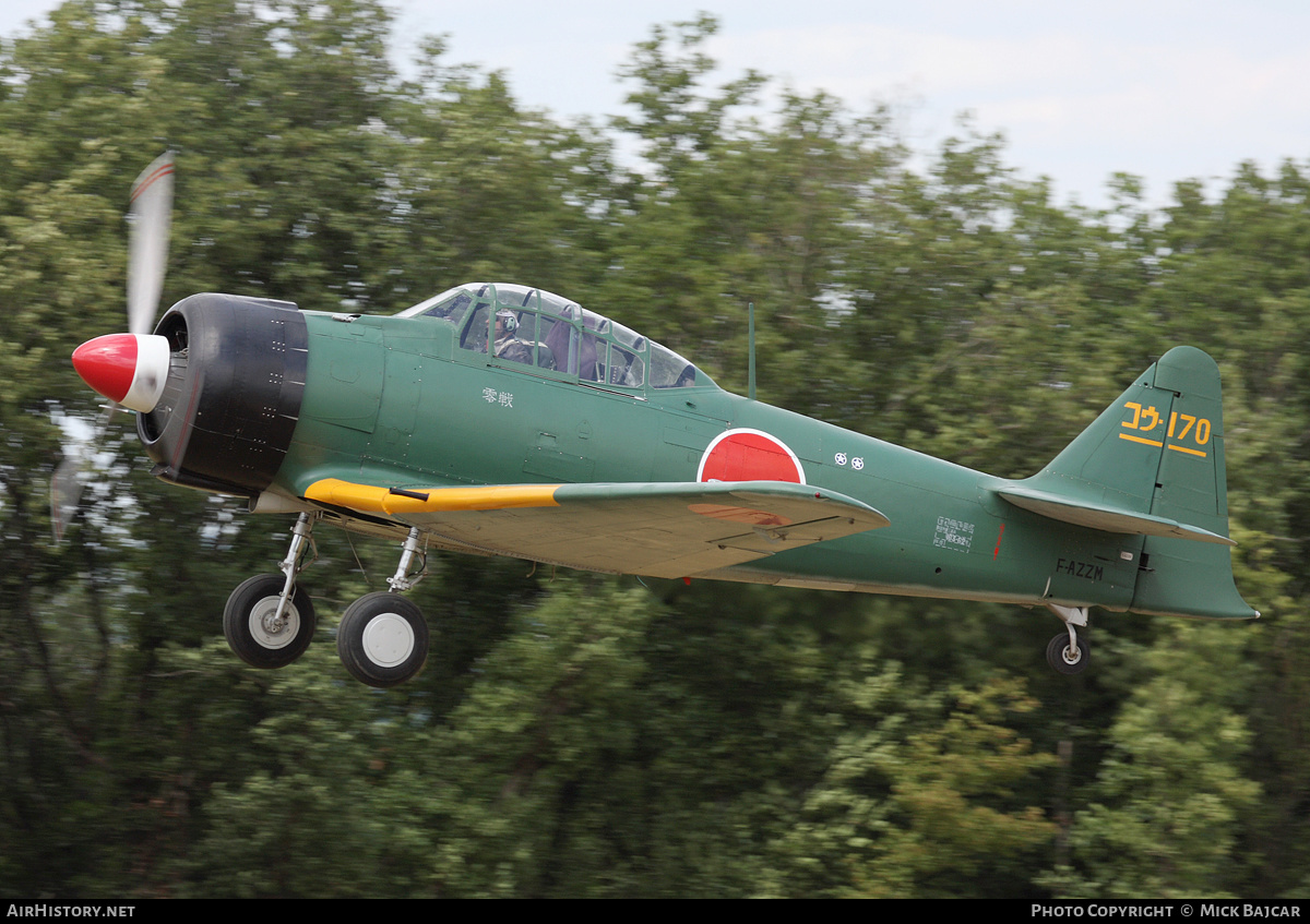 Aircraft Photo of F-AZZM / コウ-170 | North American T-6 / A6M Zero (mod) | Japan - Air Force | AirHistory.net #267192