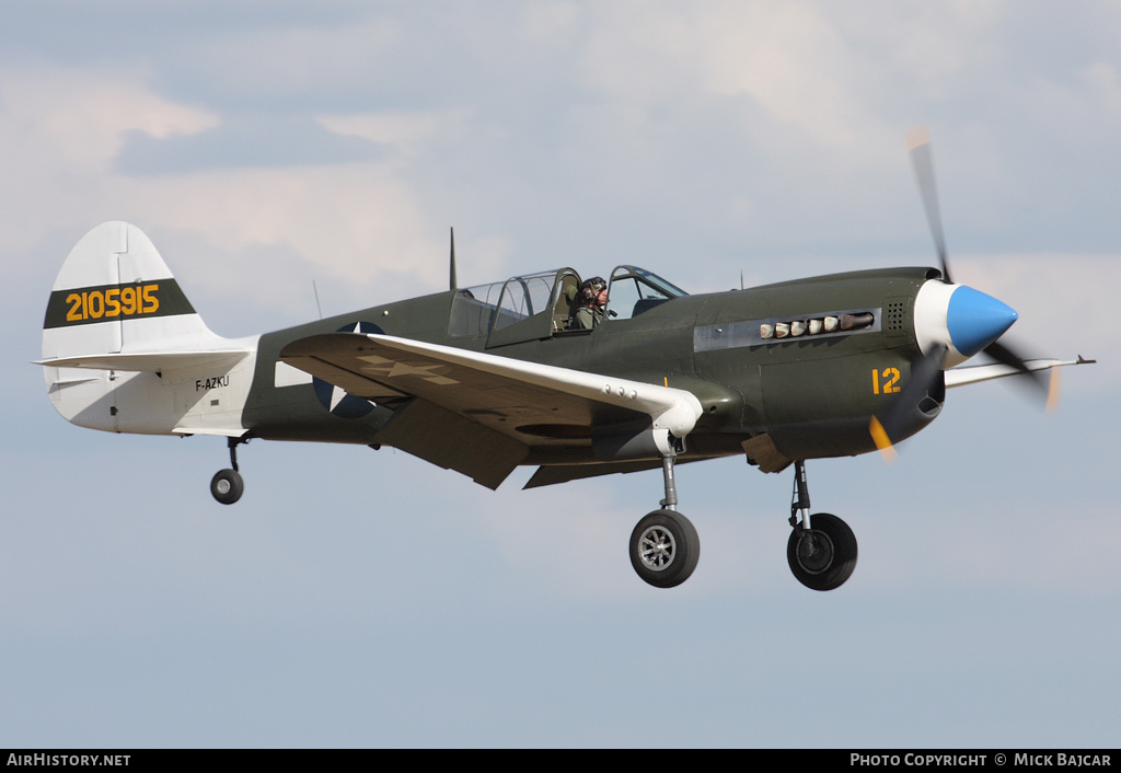 Aircraft Photo of F-AZKU / 2105915 | Curtiss P-40N Kittyhawk | USA - Air Force | AirHistory.net #267193