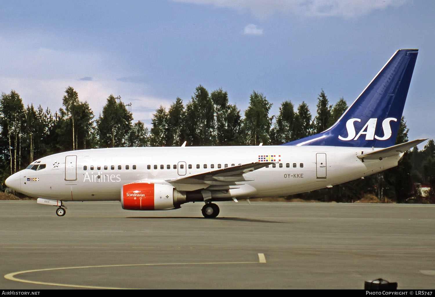 Aircraft Photo of OY-KKE | Boeing 737-683 | Scandinavian Airlines - SAS | AirHistory.net #267194