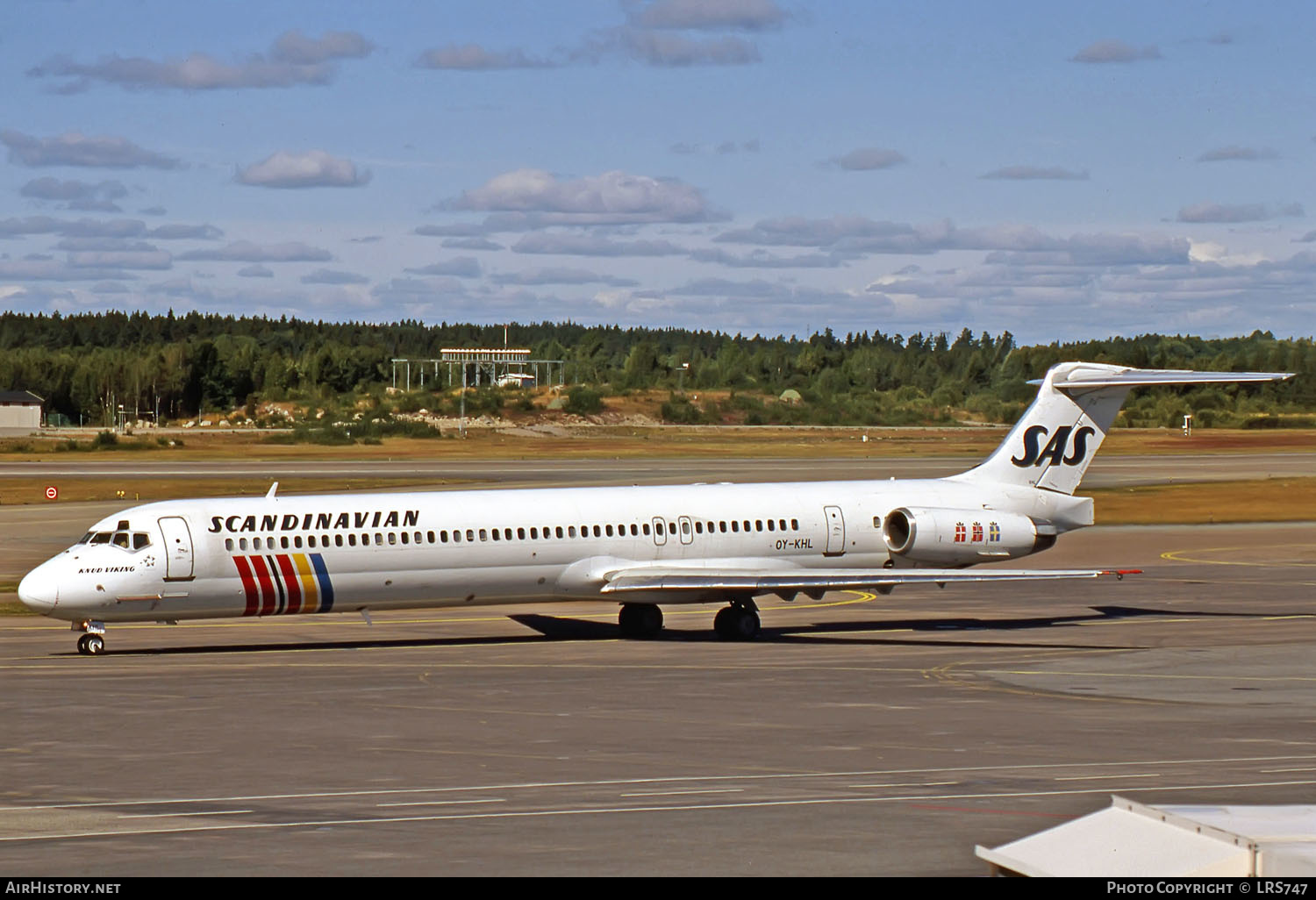 Aircraft Photo of OY-KHL | McDonnell Douglas MD-81 (DC-9-81) | Scandinavian Airlines - SAS | AirHistory.net #267198