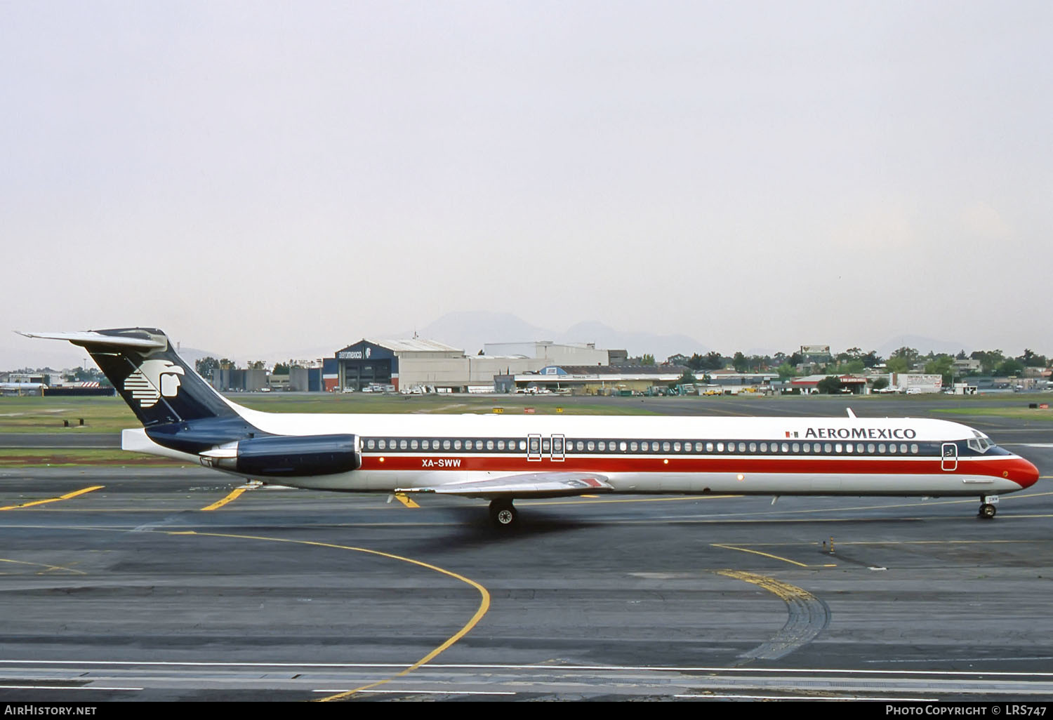 Aircraft Photo of XA-SWW | McDonnell Douglas MD-83 (DC-9-83) | AeroMéxico | AirHistory.net #267199