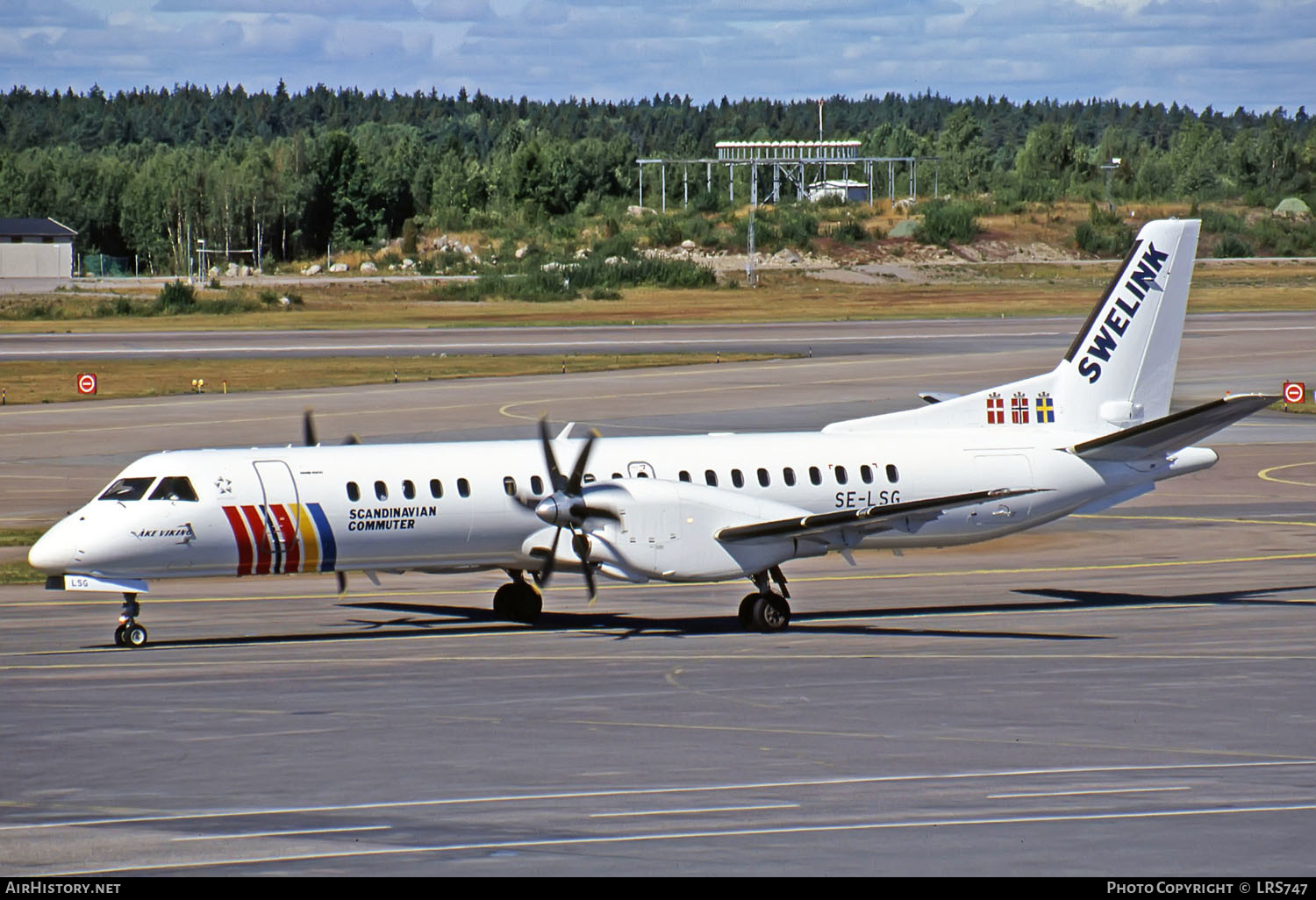 Aircraft Photo of SE-LSG | Saab 2000 | Scandinavian Commuter - Swelink | AirHistory.net #267201