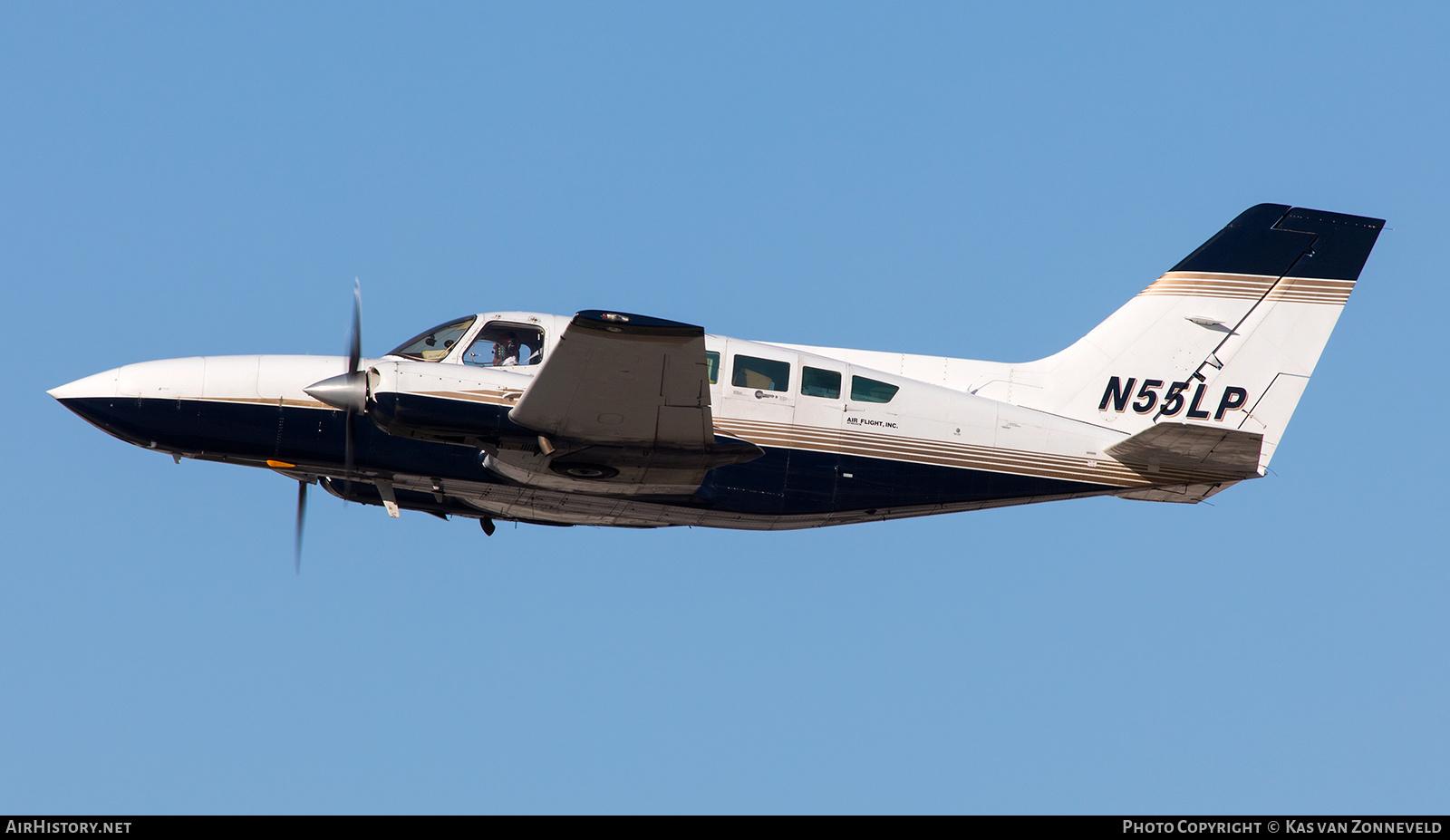 Aircraft Photo of N55LP | Cessna 402C | Air Flight | AirHistory.net #267202