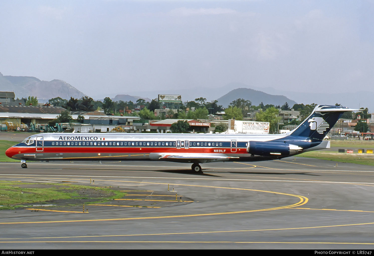 Aircraft Photo of N831LF | McDonnell Douglas MD-83 (DC-9-83) | AeroMéxico | AirHistory.net #267206