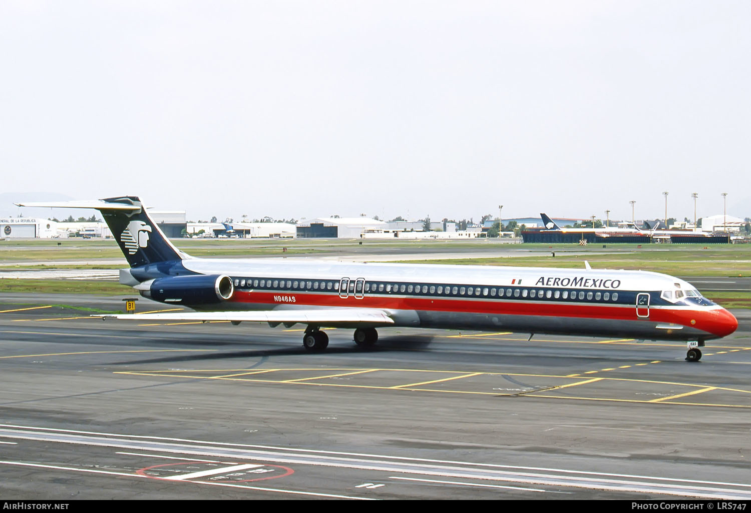 Aircraft Photo of N946AS | McDonnell Douglas MD-83 (DC-9-83) | AeroMéxico | AirHistory.net #267208