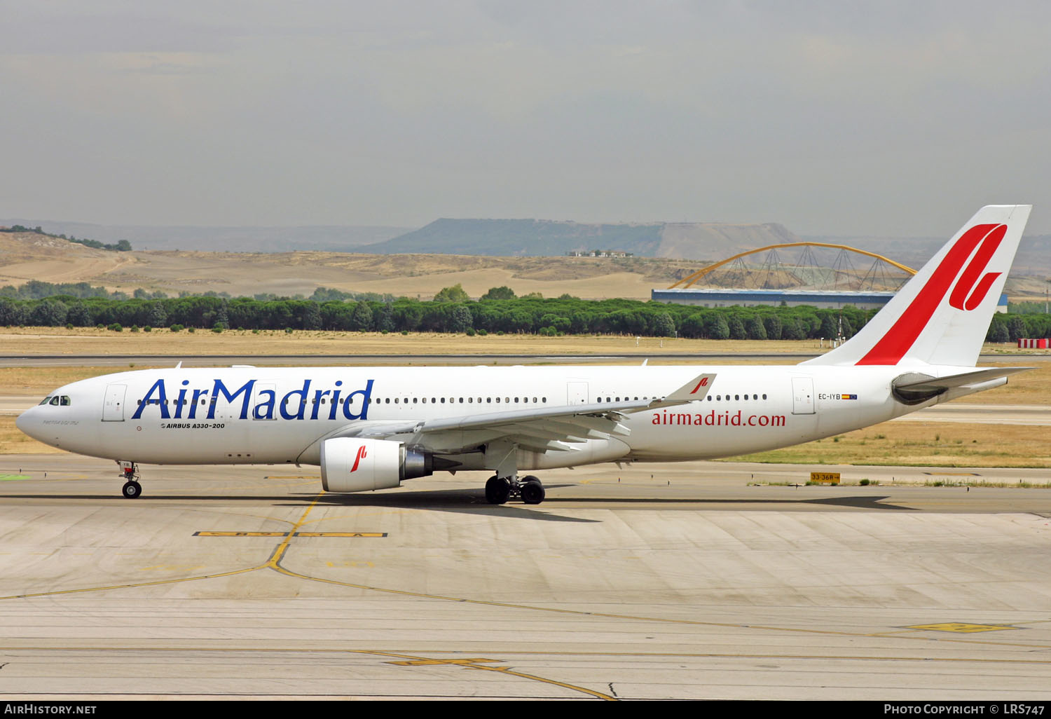 Aircraft Photo of EC-IYB | Airbus A330-202 | Air Madrid | AirHistory.net #267209