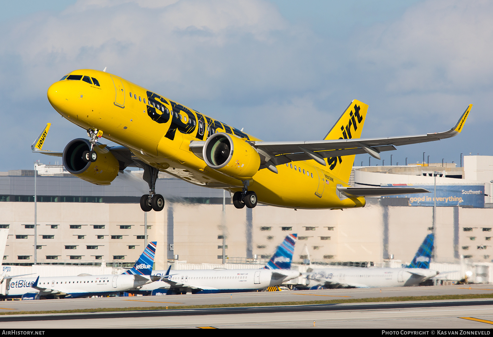 Aircraft Photo of N910NK | Airbus A320-271N | Spirit Airlines | AirHistory.net #267217