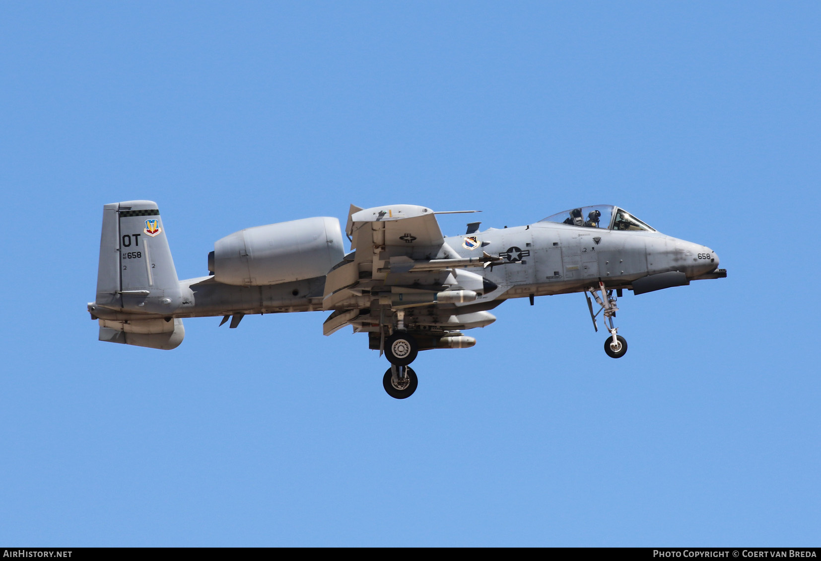 Aircraft Photo of 82-0658 | Fairchild A-10C Thunderbolt II | USA - Air Force | AirHistory.net #267222