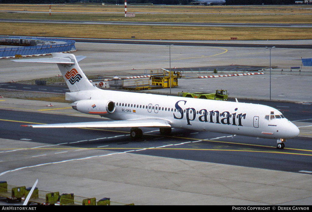 Aircraft Photo of EC-GKG | McDonnell Douglas MD-87 (DC-9-87) | Spanair | AirHistory.net #267228