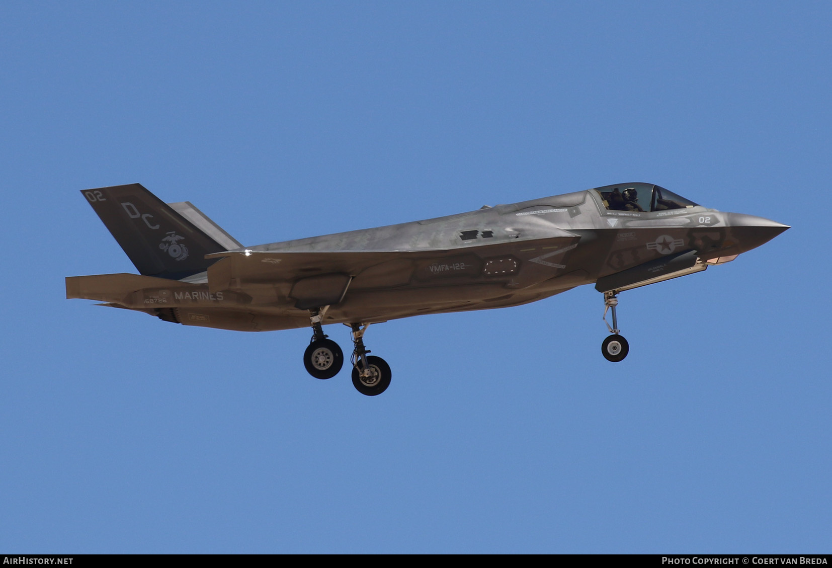 Aircraft Photo of 168726 | Lockheed Martin F-35B Lightning II | USA - Marines | AirHistory.net #267237