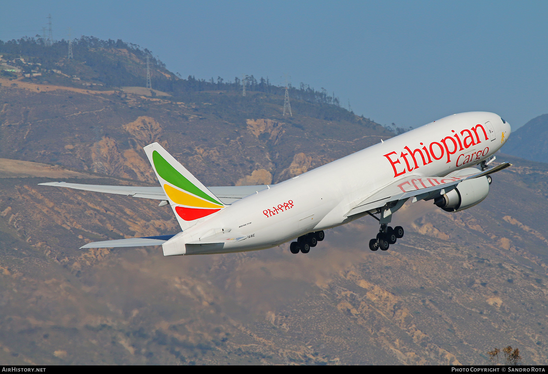 Aircraft Photo of ET-AWE | Boeing 777-F | Ethiopian Airlines Cargo | AirHistory.net #267251