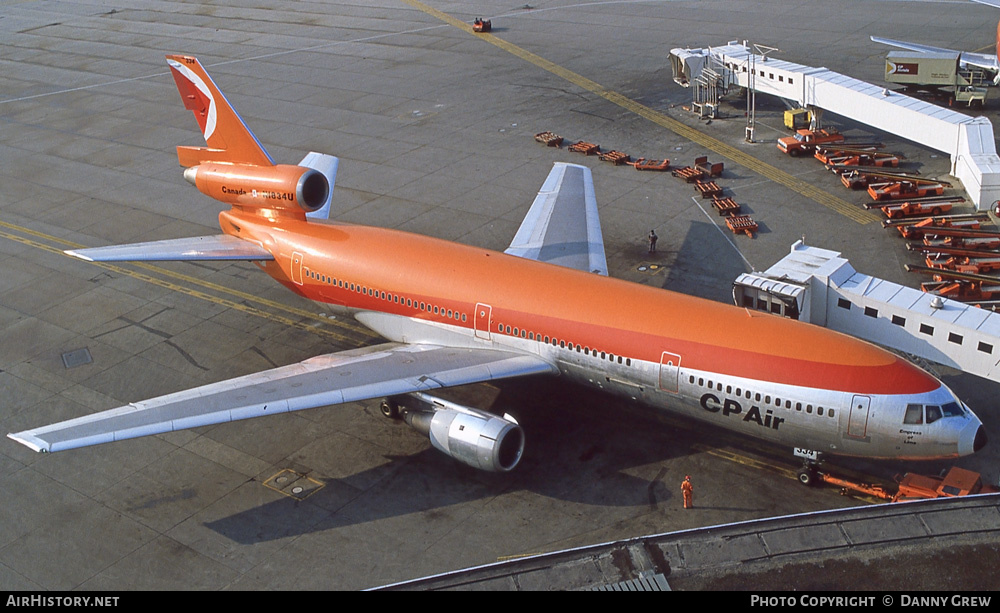 Aircraft Photo of N1834U | McDonnell Douglas DC-10-10 | CP Air | AirHistory.net #267253