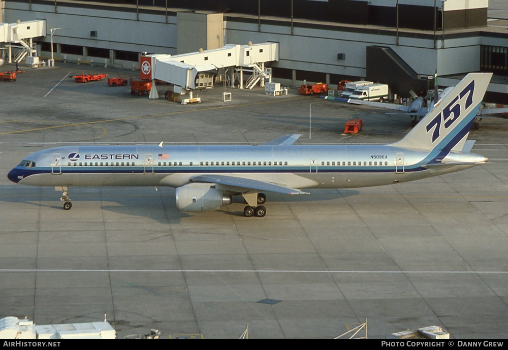 Aircraft Photo of N509EA | Boeing 757-225 | Eastern Air Lines | AirHistory.net #267261