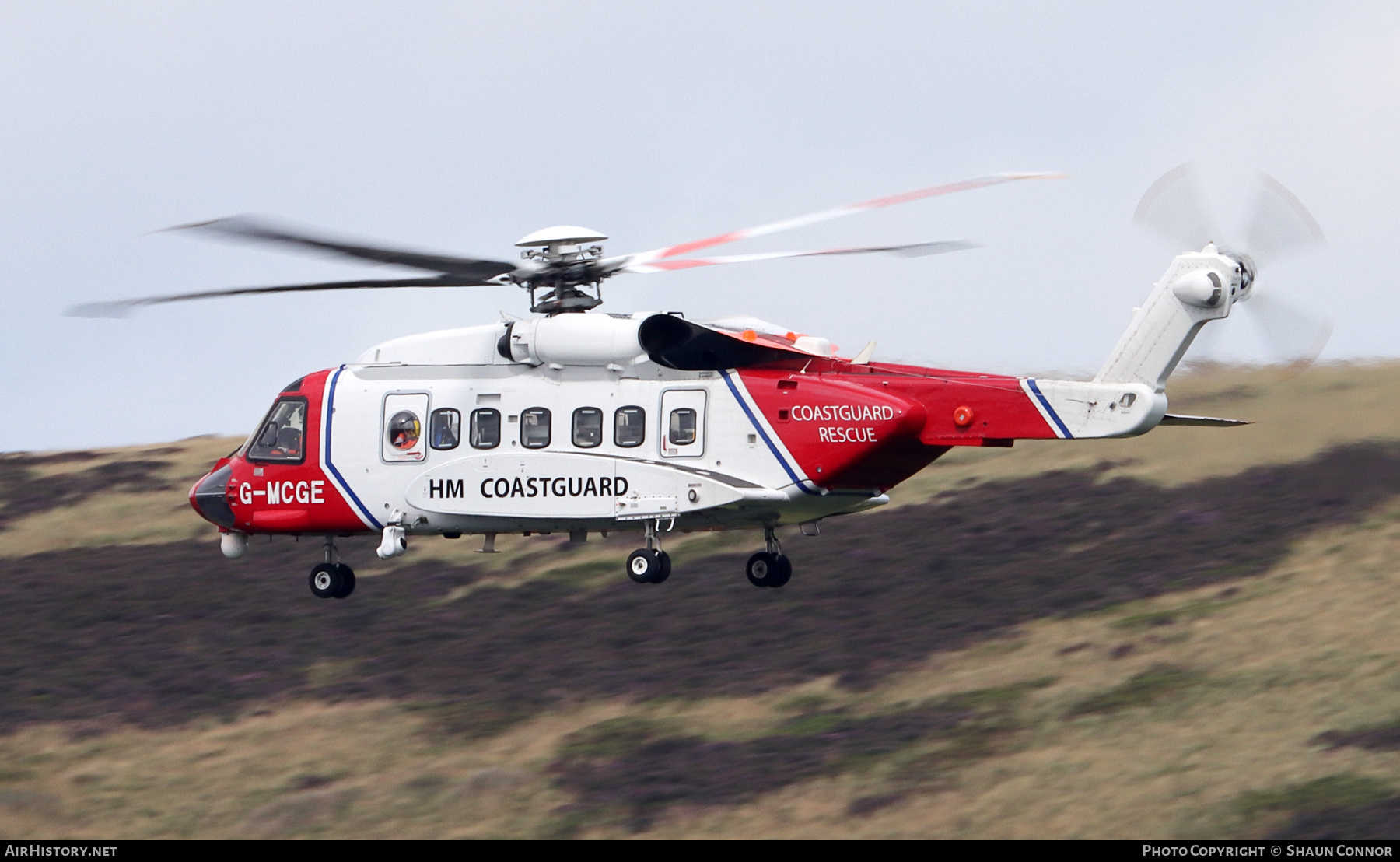 Aircraft Photo of G-MCGE | Sikorsky S-92A | HM Coastguard | AirHistory.net #267311