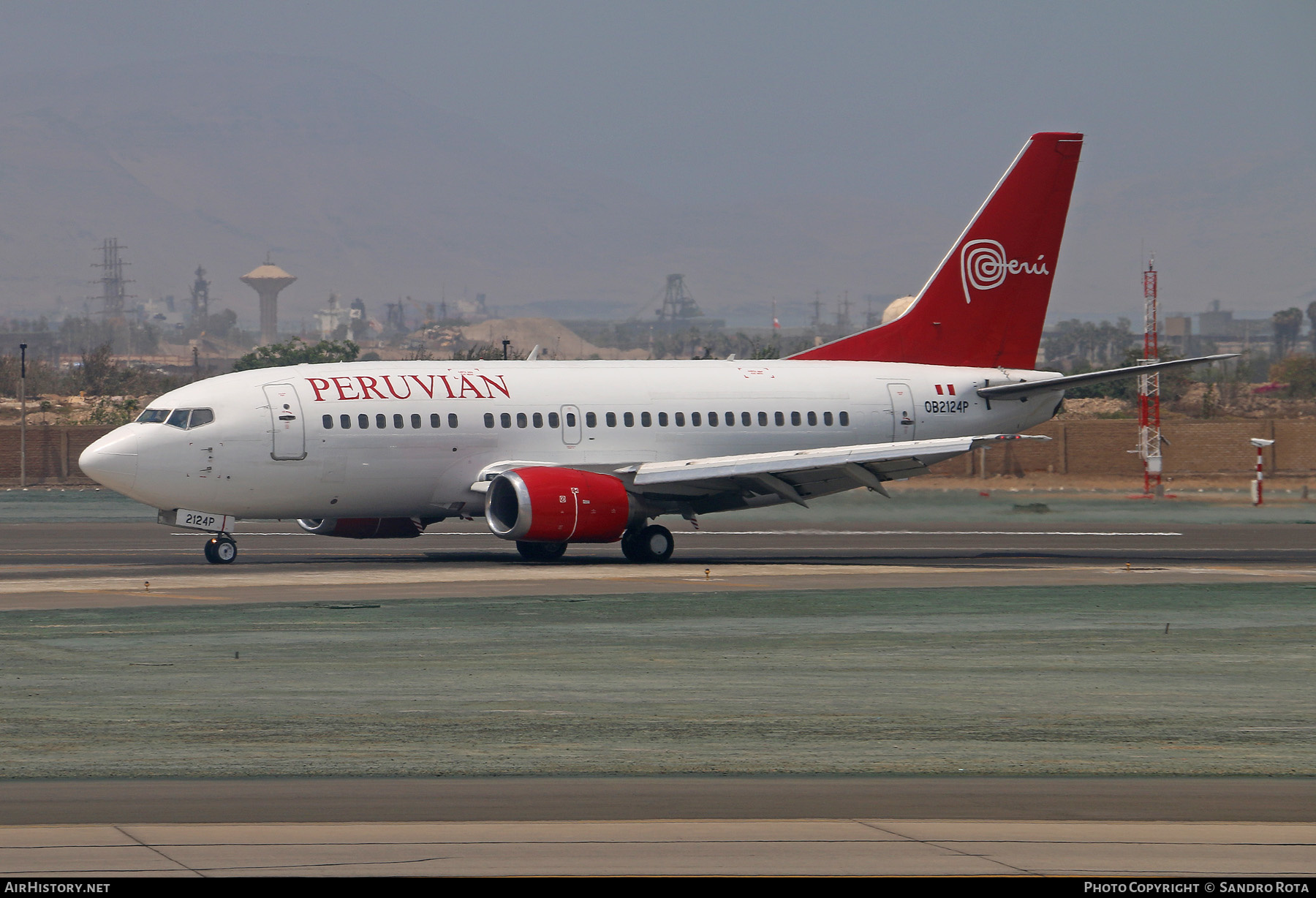 Aircraft Photo of OB-2124P | Boeing 737-530 | Peruvian Airlines | AirHistory.net #267313
