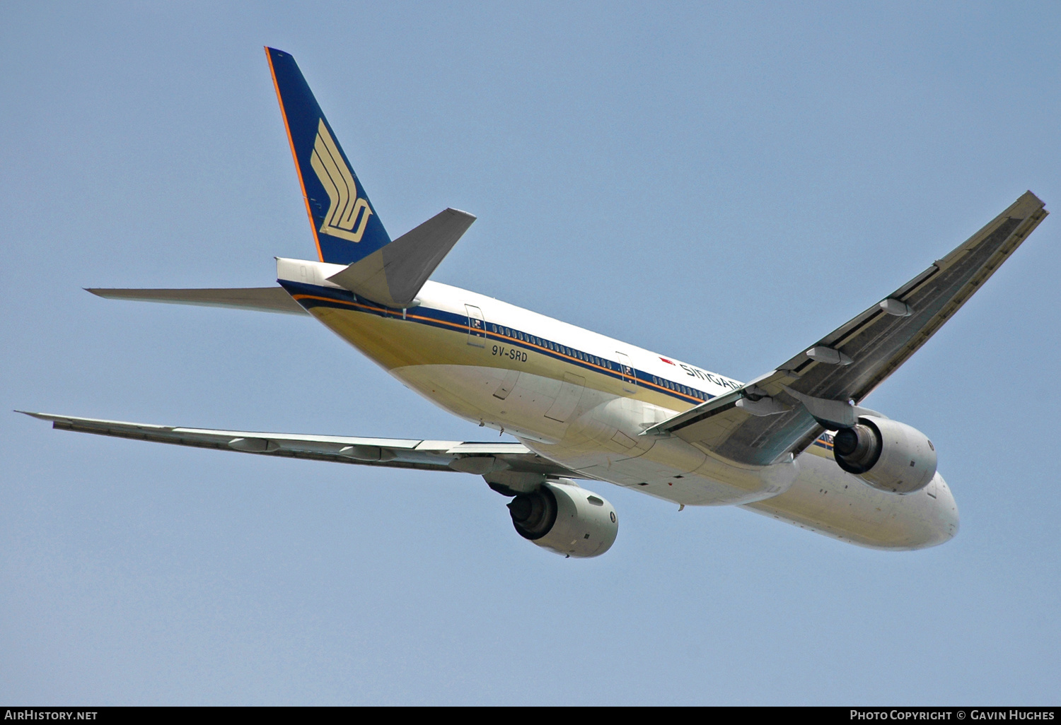 Aircraft Photo of 9V-SRD | Boeing 777-212/ER | Singapore Airlines | AirHistory.net #267337