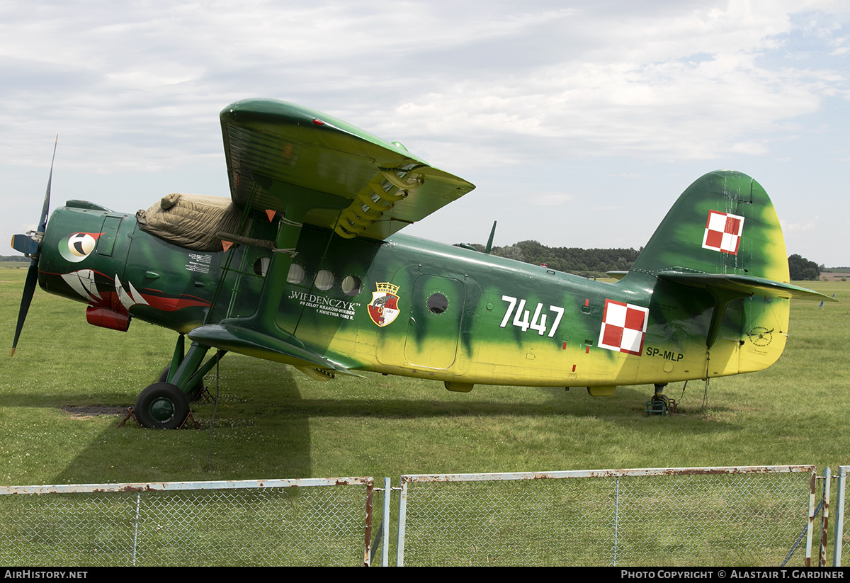 Aircraft Photo of SP-MLP / 7447 | Antonov An-2T | Poland - Air Force | AirHistory.net #267344