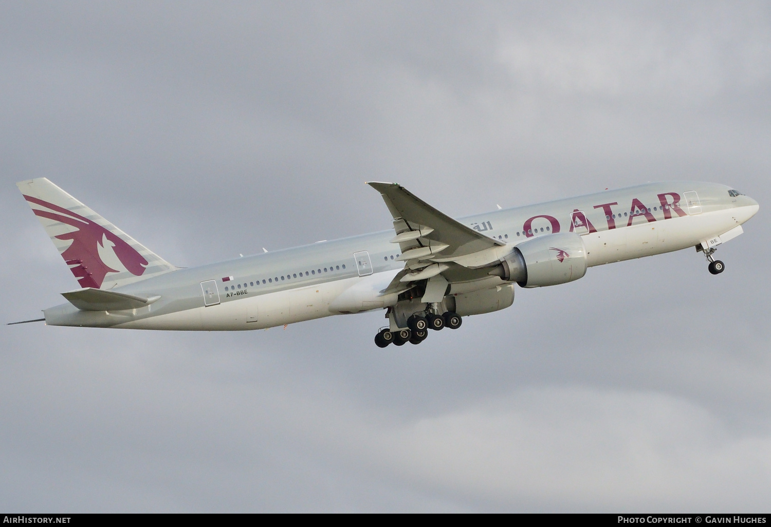 Aircraft Photo of A7-BBE | Boeing 777-2DZ/LR | Qatar Airways | AirHistory.net #267366