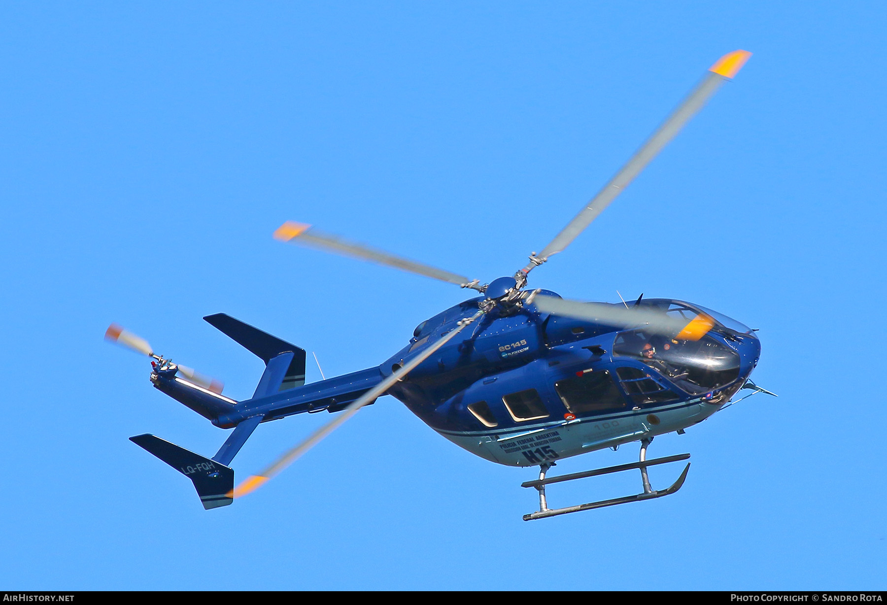 Aircraft Photo of LQ-FQH | Eurocopter-Kawasaki EC-145 (BK-117C-2) | Policía Federal Argentina | AirHistory.net #267371