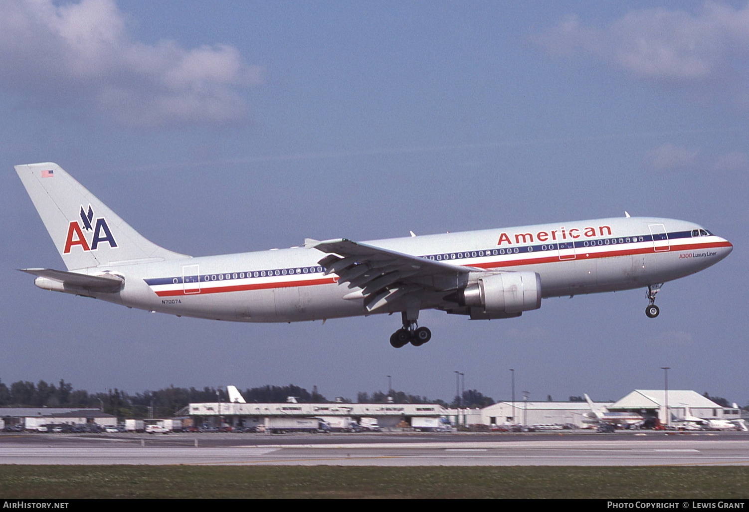 Aircraft Photo of N70074 | Airbus A300B4-605R | American Airlines | AirHistory.net #267375