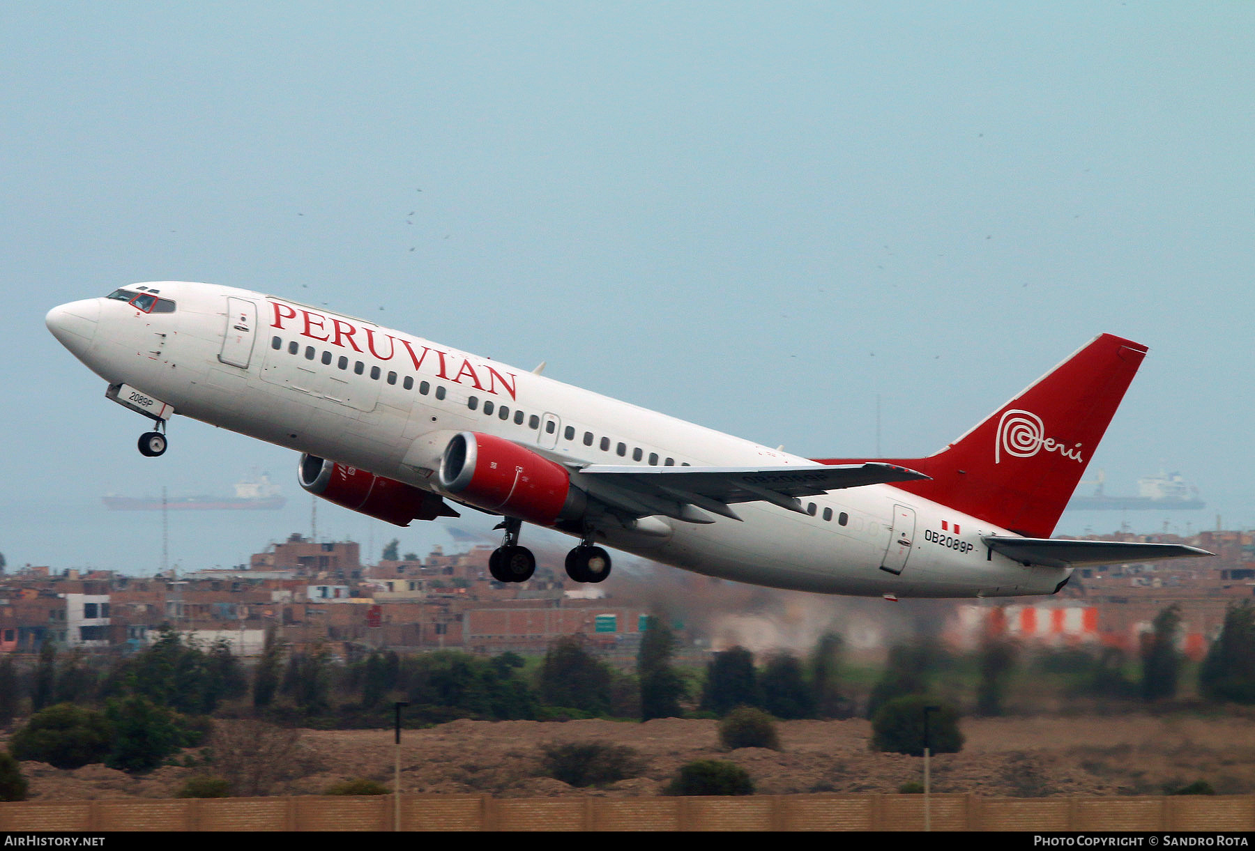 Aircraft Photo of OB-2089P | Boeing 737-3Y0 | Peruvian Airlines | AirHistory.net #267378