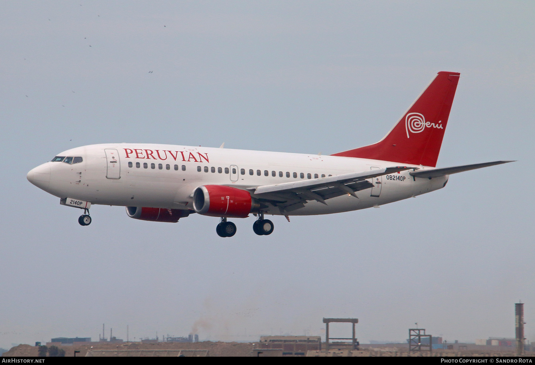 Aircraft Photo of OB-2140P | Boeing 737-3K2 | Peruvian Airlines | AirHistory.net #267391