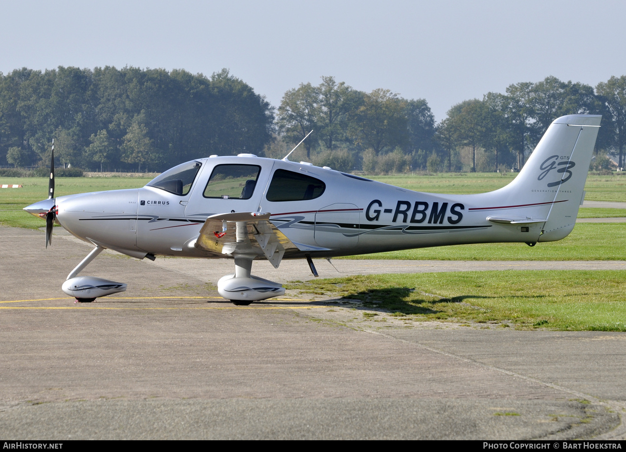 Aircraft Photo of G-RBMS | Cirrus SR-22 G3-GTS | AirHistory.net #267403