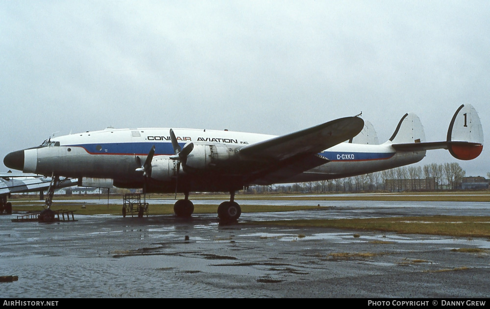 Aircraft Photo of C-GXKO | Lockheed C-121A Constellation | Conifair Aviation | AirHistory.net #267408