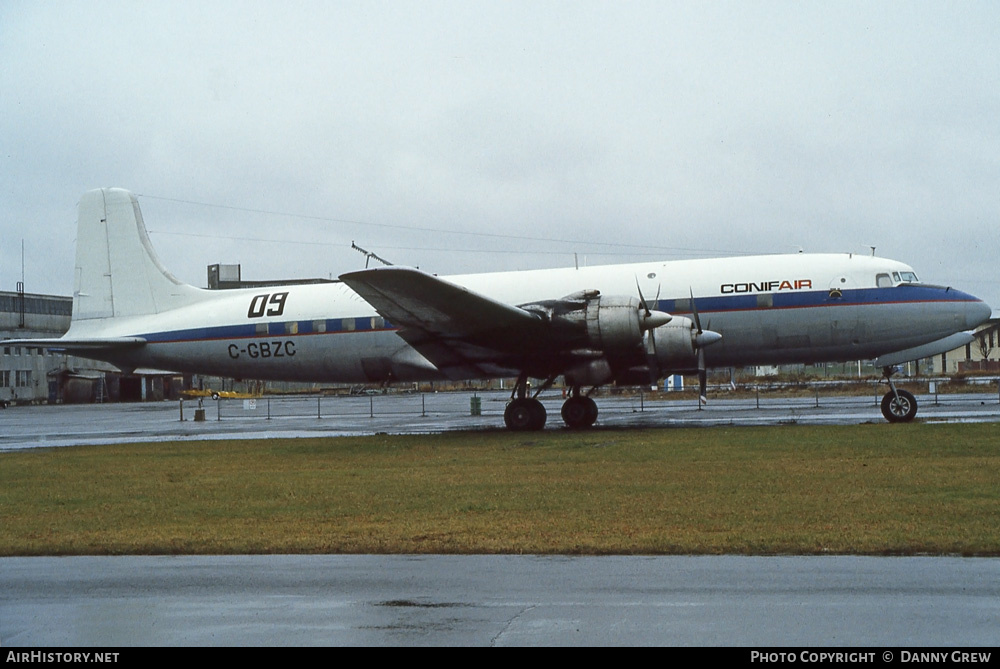 Aircraft Photo of C-GBZC | Douglas DC-6B | Conifair Aviation | AirHistory.net #267411