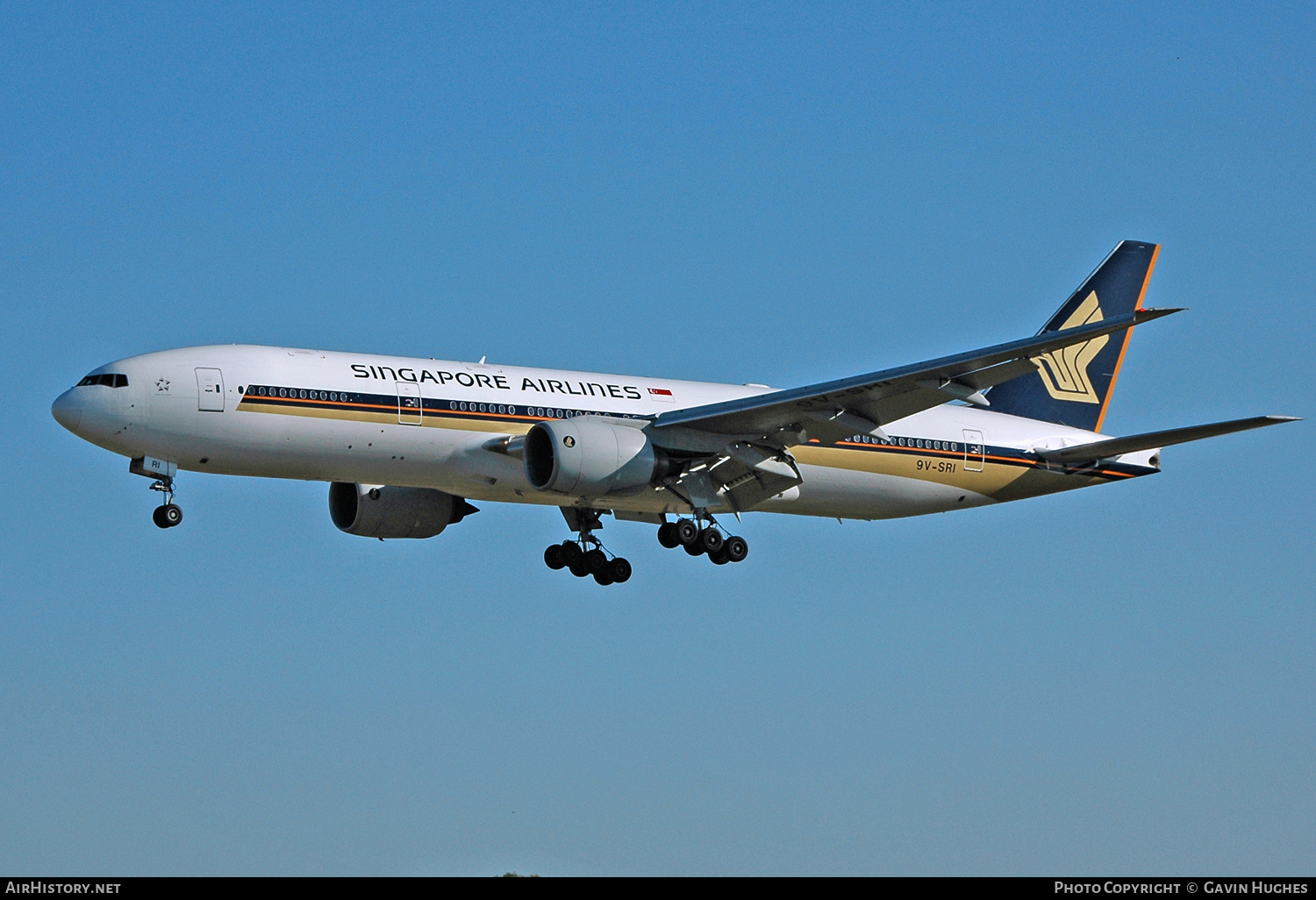 Aircraft Photo of 9V-SRI | Boeing 777-212/ER | Singapore Airlines | AirHistory.net #267423