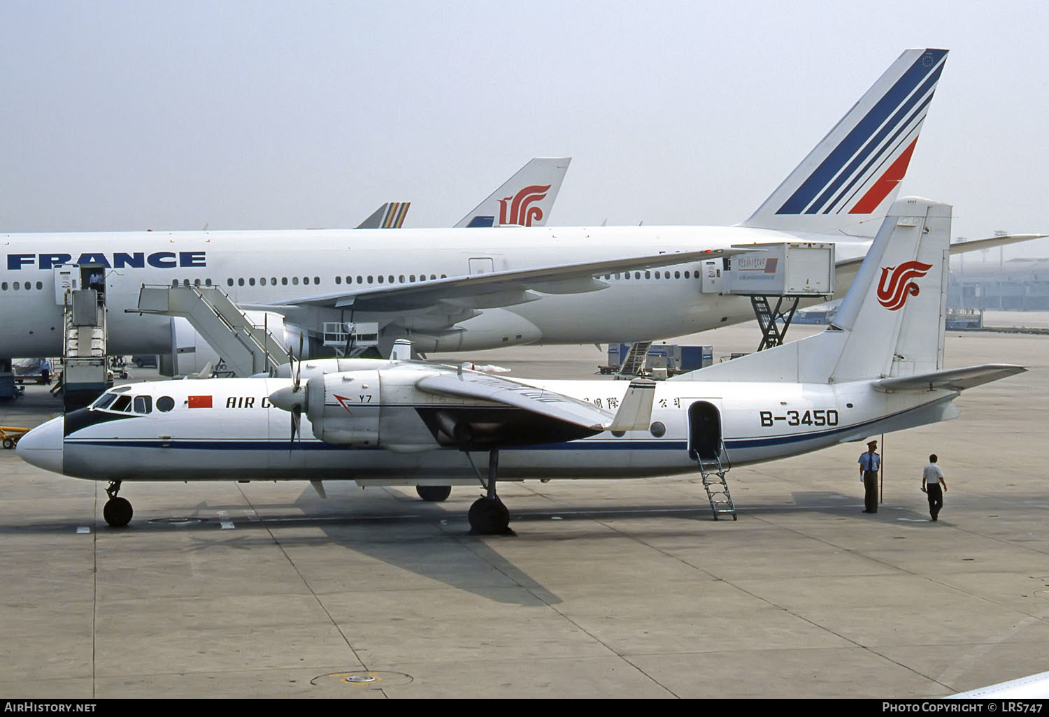 Aircraft Photo of B-3450 | Xian Y7-100C | Air China | AirHistory.net #267455