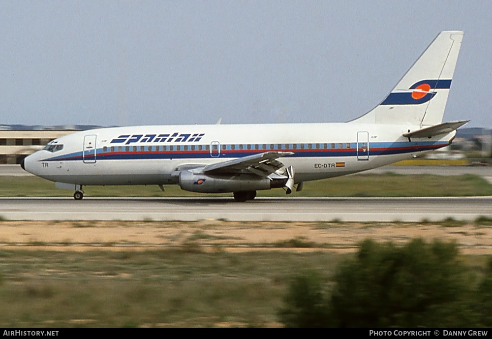 Aircraft Photo of EC-DTR | Boeing 737-2K5/Adv | Spantax | AirHistory.net #267456