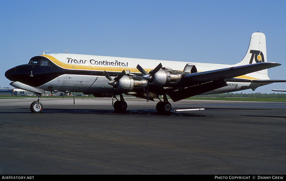 Aircraft Photo of N93459 | Douglas DC-6A/B | Trans Continental Airlines | AirHistory.net #267476