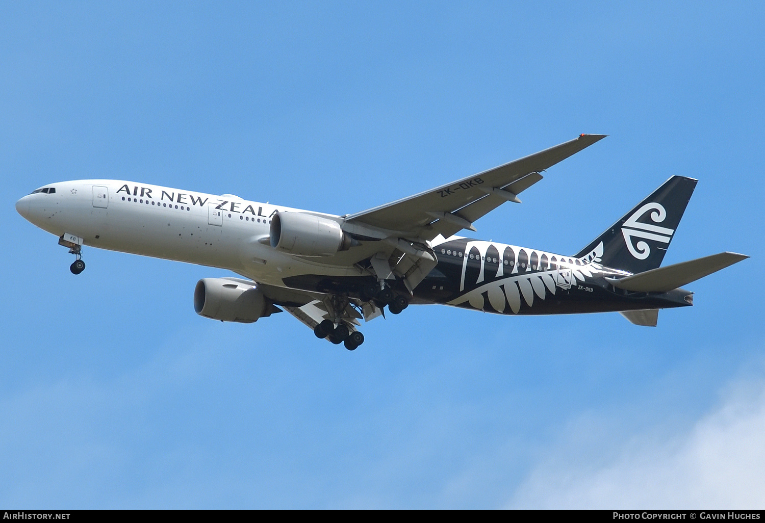 Aircraft Photo of ZK-OKB | Boeing 777-219/ER | Air New Zealand | AirHistory.net #267485