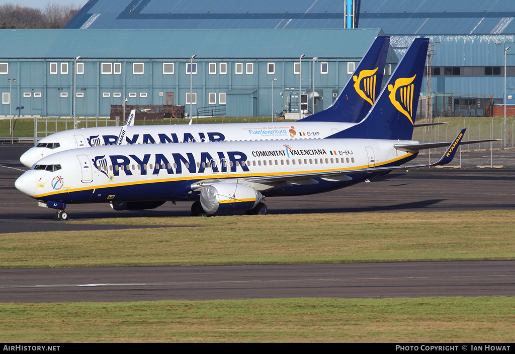 Aircraft Photo of EI-EKJ | Boeing 737-8AS | Ryanair | AirHistory.net #267491