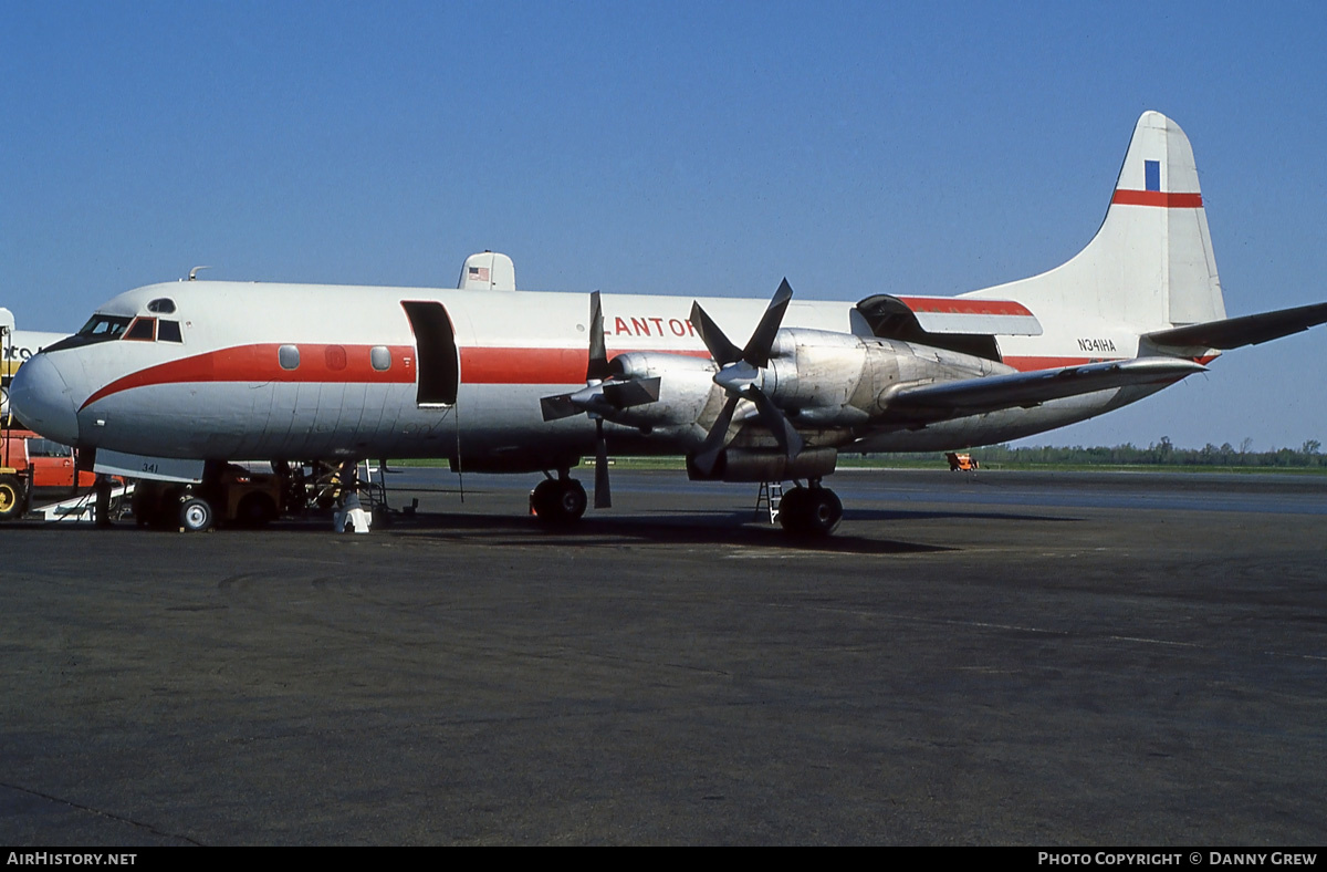 Aircraft Photo of N341HA | Lockheed L-188A(PF) Electra | Zantop International Airlines | AirHistory.net #267502