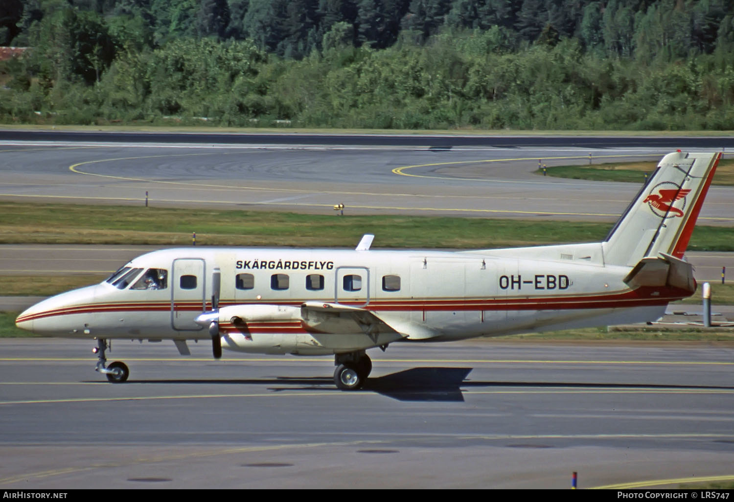 Aircraft Photo of OH-EBD | Embraer EMB-110P1A Bandeirante | Skärgårdsflyg | AirHistory.net #267503